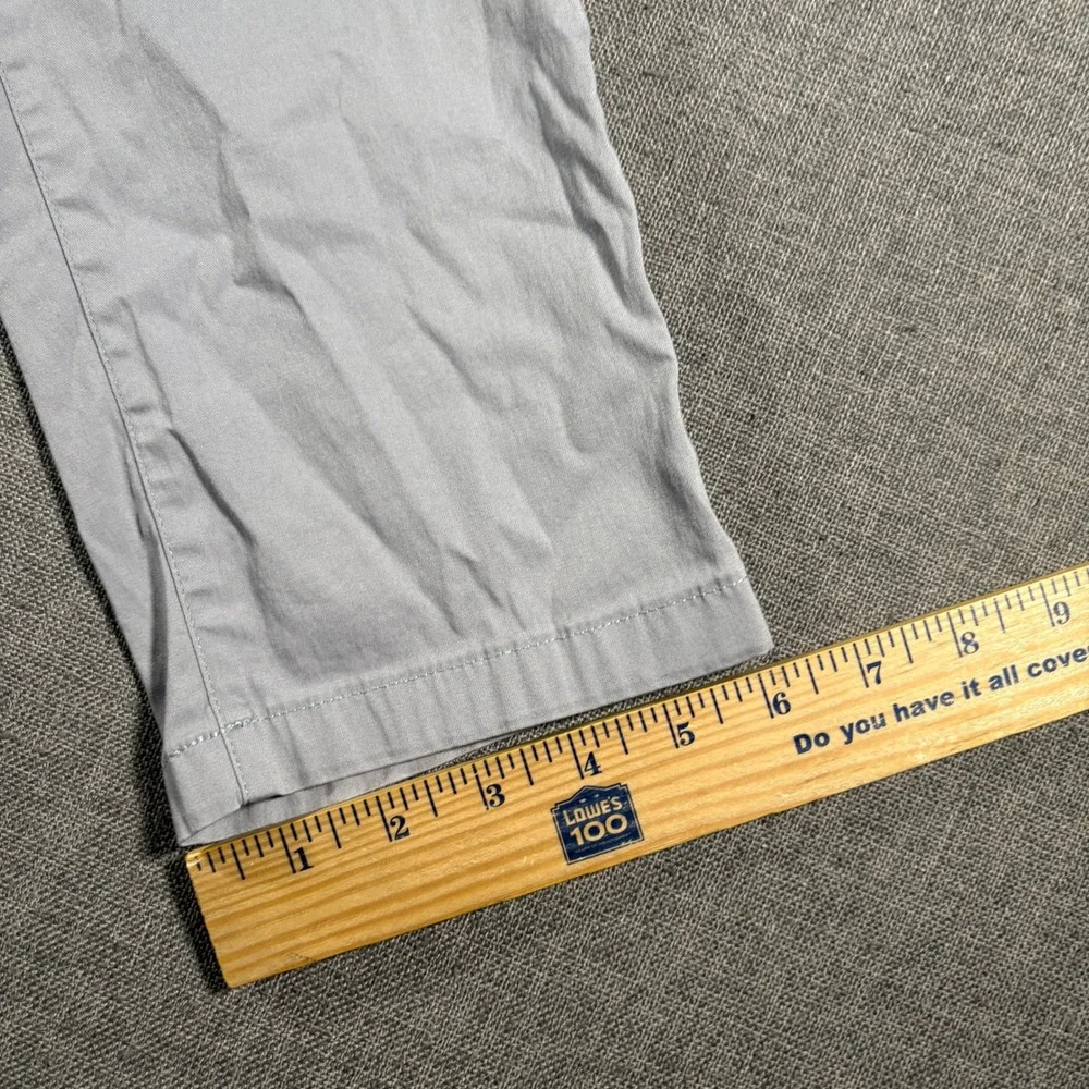 Birddogs Chino Pants Mens 32x32 Light Gray Lined‎ Stretch Boomstick Chinos